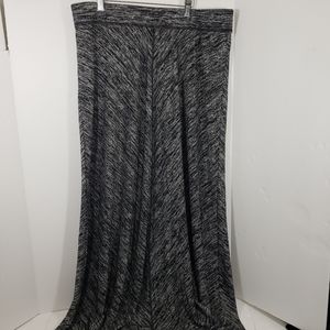 Lane Bryant Black Maxi Skirt NWT 14/16 1X.